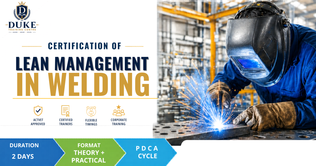 Wilding Course Lean Management in Welding Course Abu Dhabi | Duke UAE